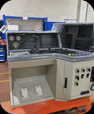 Panel Kontrol Kabin Lokomotif Shunting Untuk Ekspor