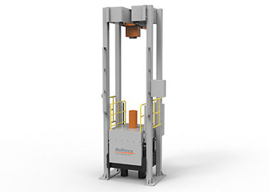600kN Peralatan bengkel kereta api Bull Gear Press Mounting Machine