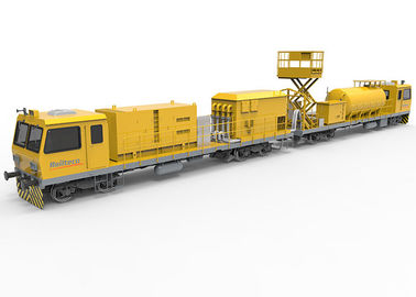 Peralatan pembersihan terowongan kereta api / metro 330 KW Transmisi hidrolik