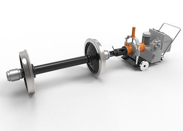Mesin Pencet Bantalan Roda Portable φ680mm - φ1050mm Diameter Roda yang berlaku