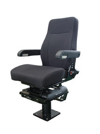 Ketinggian headrest yang dapat disesuaikan Kursi pengemudi kereta api 590mm × 620mm × 1285mm