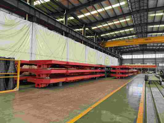 Railroad Railway Flatbed Rail Car TSI EN UIC Standard Flat Wagon