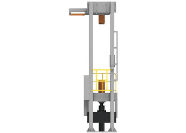600kN Peralatan bengkel kereta api Bull Gear Press Mounting Machine