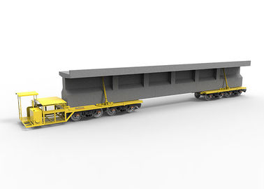 Wagon kargo kereta api dengan balok beton 12km/jam Kecepatan operasi maksimum