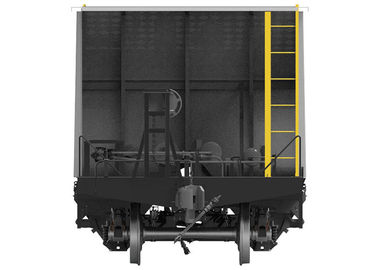60T Pengecoran Hopper Wagon, 65m3 Coal Hopper Car 1435mm Track Gauge