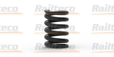 High Stretchability Railway Spare Parts, Custom Steel Compression Coil Spring