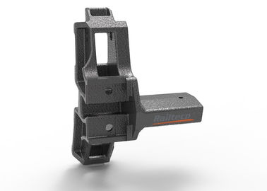 Black Railroad Train Parts Brake Shoe / Blok Komposisi Bahan Umur Panjang
