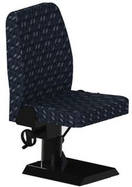 Ketinggian headrest yang dapat disesuaikan Kursi pengemudi kereta api 590mm × 620mm × 1285mm