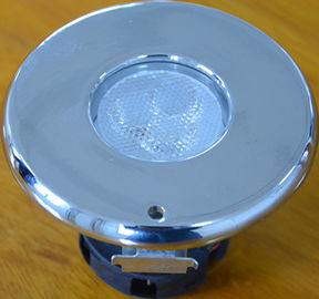 72V 20W 3000K Kereta Api Penumpang Interior Kereta Api Lampu Atap 75mm Diameter