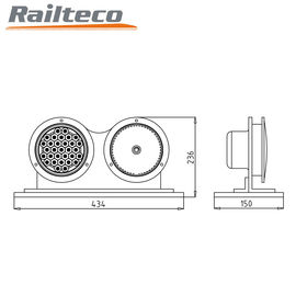 Lampu Belakang Lokomotif / Lampu Belakang Lokomotif