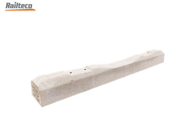25t beban poros ballast 75kg / M rel beton kereta api pre-tense Sleepers