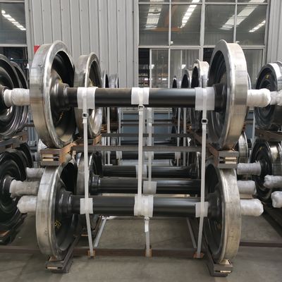 Baja tempa BA004 920mm Set Roda Kereta Api Untuk Y25 Bogie