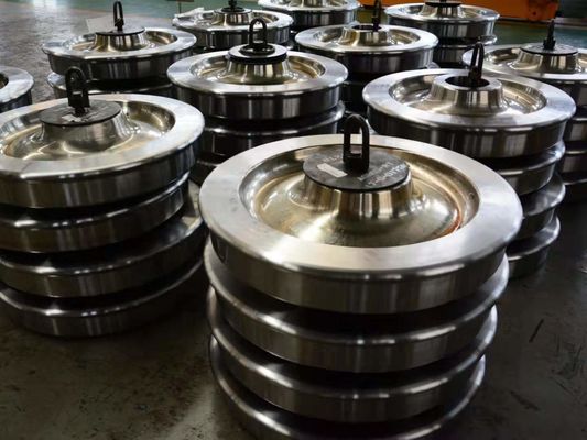AAR Carbon Steel Rail Wheels 920mm Roda Penumpang Untuk Kereta Api