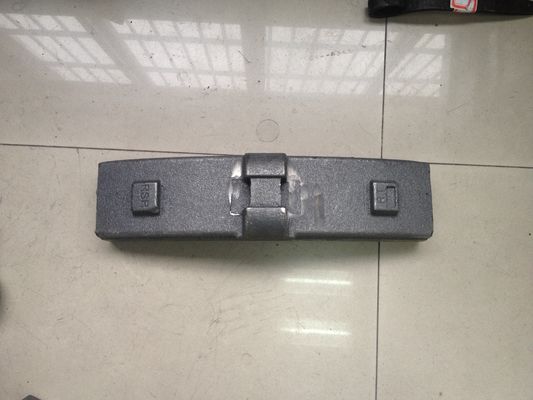 Komposisi Plain Minyak Blok Rem Kereta Api Q235 Frame