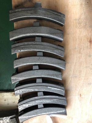 Komposisi Plain Minyak Blok Rem Kereta Api Q235 Frame
