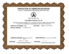 Cina Jiangsu Railteco Equipment Co., Ltd. Sertifikasi